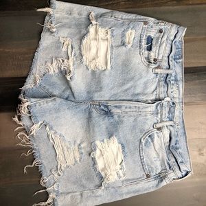 Jean shorts